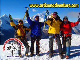 Cumbre Nevado Pisco 5750 m. - Cordillera Blanca FOTO: GERARDO LATORRE